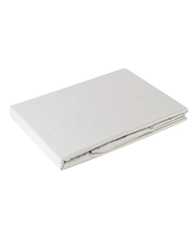 Prześcieradło bez gumki jasnoszare NOVA3 220 x 210 cm