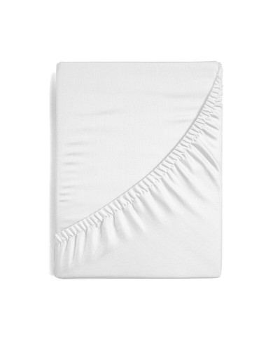 Prześcieradło z gumką białe NOVA3 220 x 200 cm