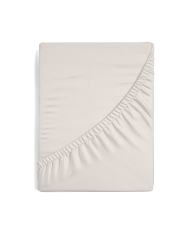 Prześcieradło z gumką beżowe NOVA3 220 x 200 cm