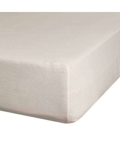 Prześcieradło z gumką beżowe NOVA3 220 x 200 cm