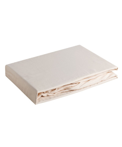 Prześcieradło bez gumki beżowe NOVA3 220 x 210 cm