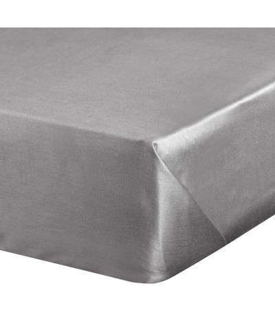 Prześcieradło bez gumki stalowy NOVA3 160 x 210 cm