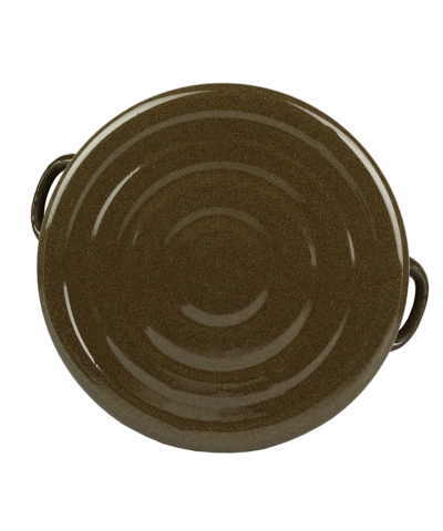 Garnek emaliowany duży tradycyjny z pokrywą 40l