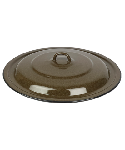 Garnek emaliowany duży tradycyjny z pokrywą 40l