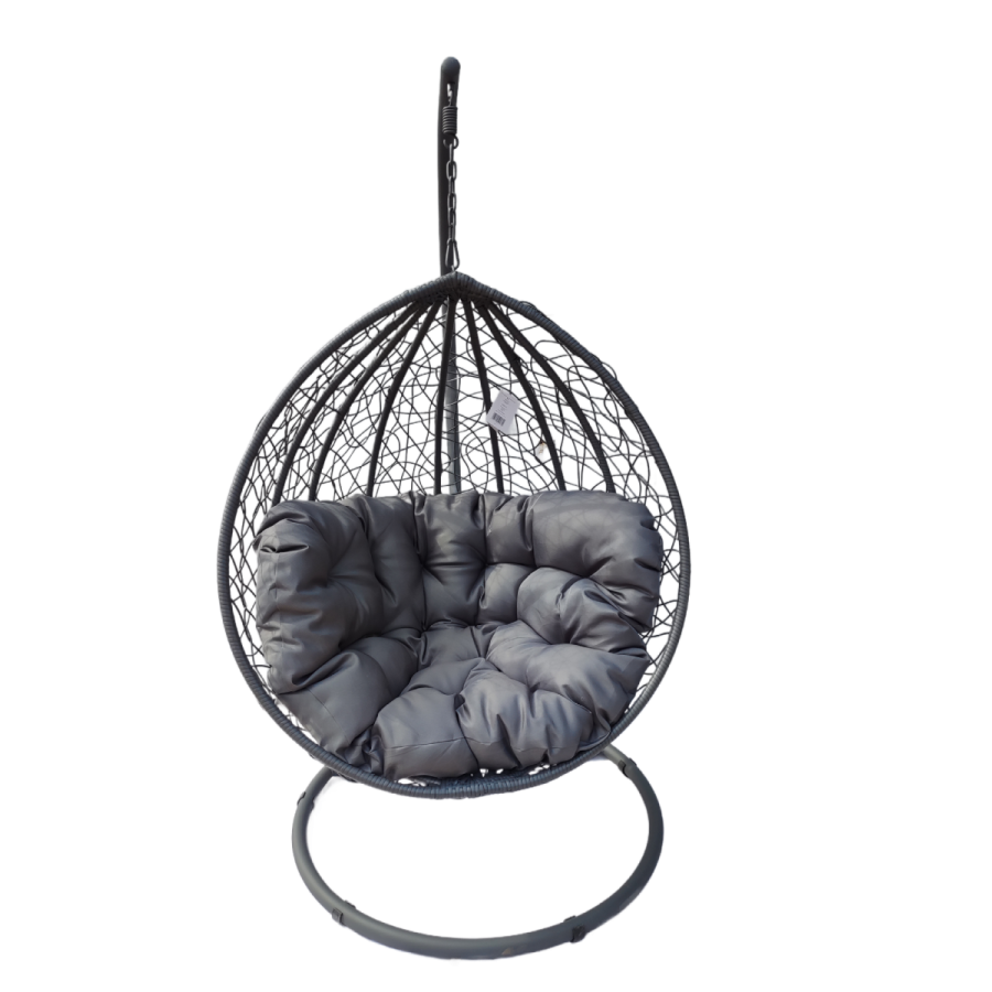 Fotel wiszący wolnostojący kokon 130 kg XXL VIKING