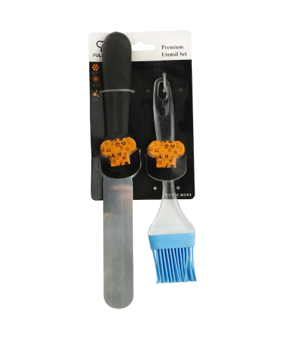 Komplet szpatułka i pędzelek do ciasta