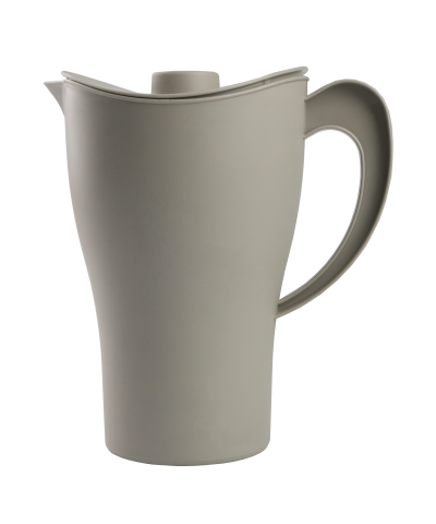 Dzbanek z pokrywką beżowy 2l