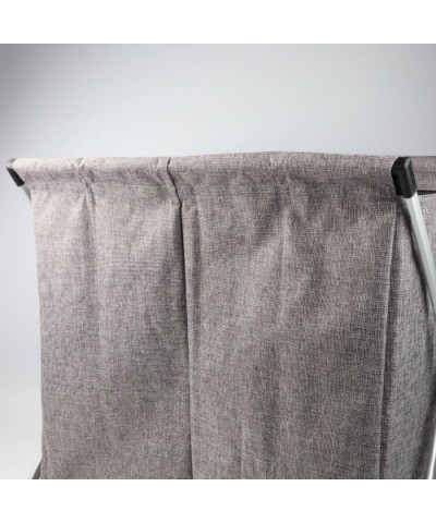 Kosz na pranie 2 komory 59x38x57 cm