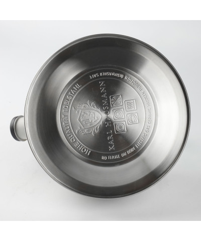 Czajnik stalowy z drewnianą rączką SANDRA 2,5l kremowy