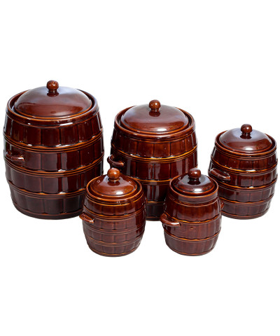 Beczka kamionka do kiszenia ogórków kapusty 3.2L