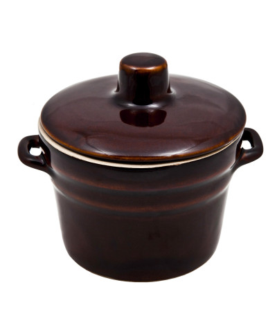 Garnek kamionka z pokrywką 500ml