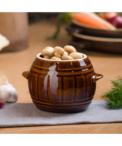 Beczka kamionka do kiszenia ogórków kapusty 1L