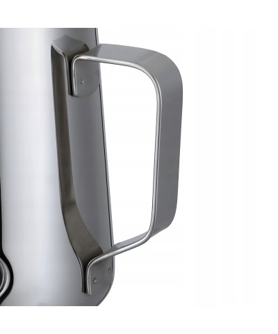 Mlecznik ze stali nierdzewnej z termometrem  550 ml