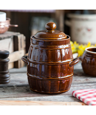 Beczka kamionka do kiszenia ogórków kapusty 3.2L