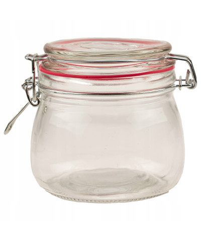 Słoik z klamerką 500 ml