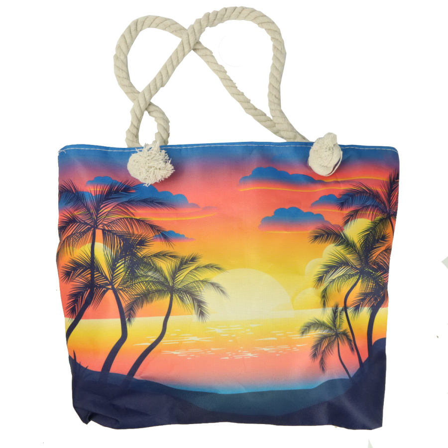 Torba plażowa 42x32x10  Mix kolorystyczny