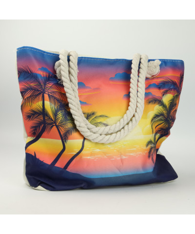 Torba plażowa 42x32x10  Mix kolorystyczny