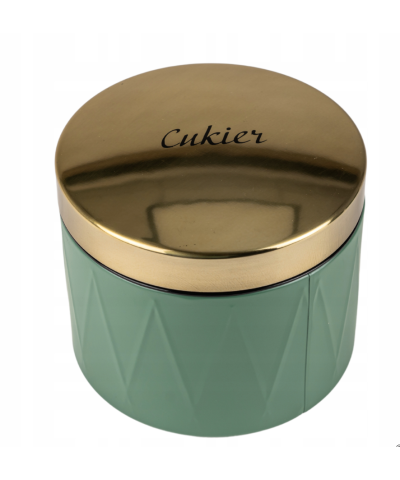 3 pojemników stalowych Geneva 3 sztuki zielone