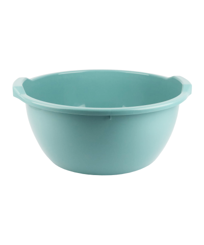 Miska plastikowa z uchwytami niebieska 34l