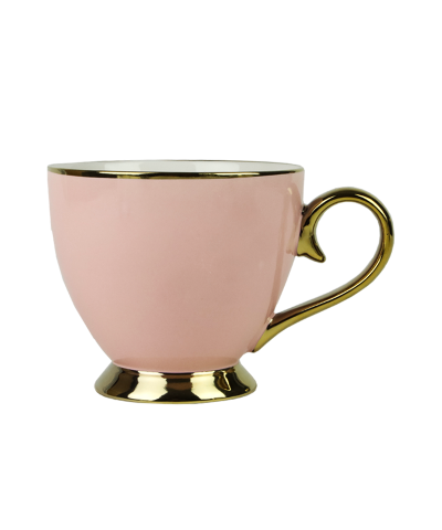 Kubek porcelanowy MIRACLE różowy 450 ml