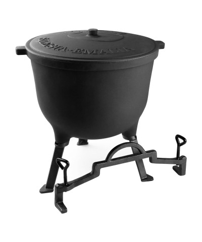 Kociołek żeliwny emaliowany SILESIA EMALIA 15l