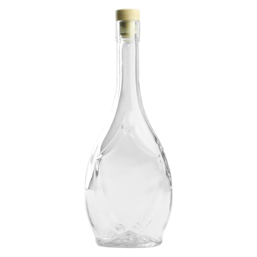 Butelka szklana IKONA z korkiem 500ml