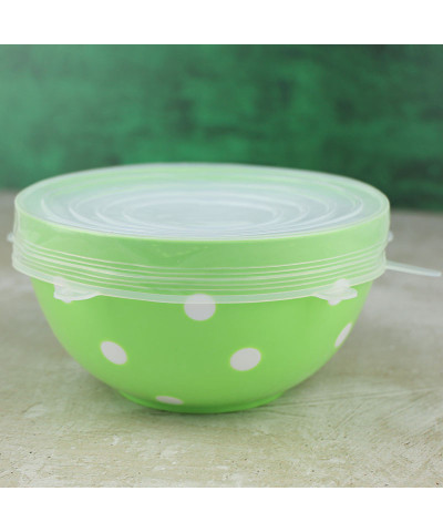 Komplet pokrywek silikonowych 6 szt 