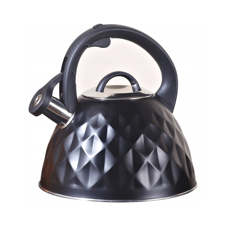 Czajnik stalowy Doha CZARNY 3l