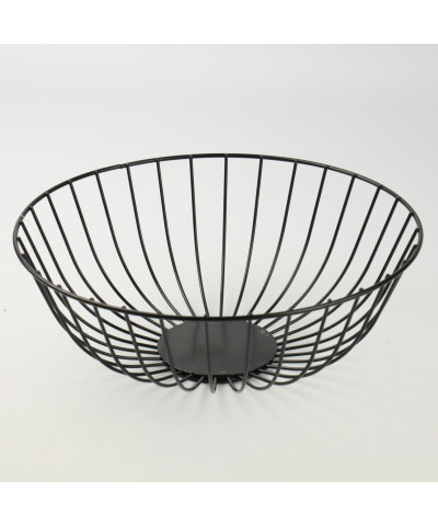 Koszyk na owoce czarny 27cm