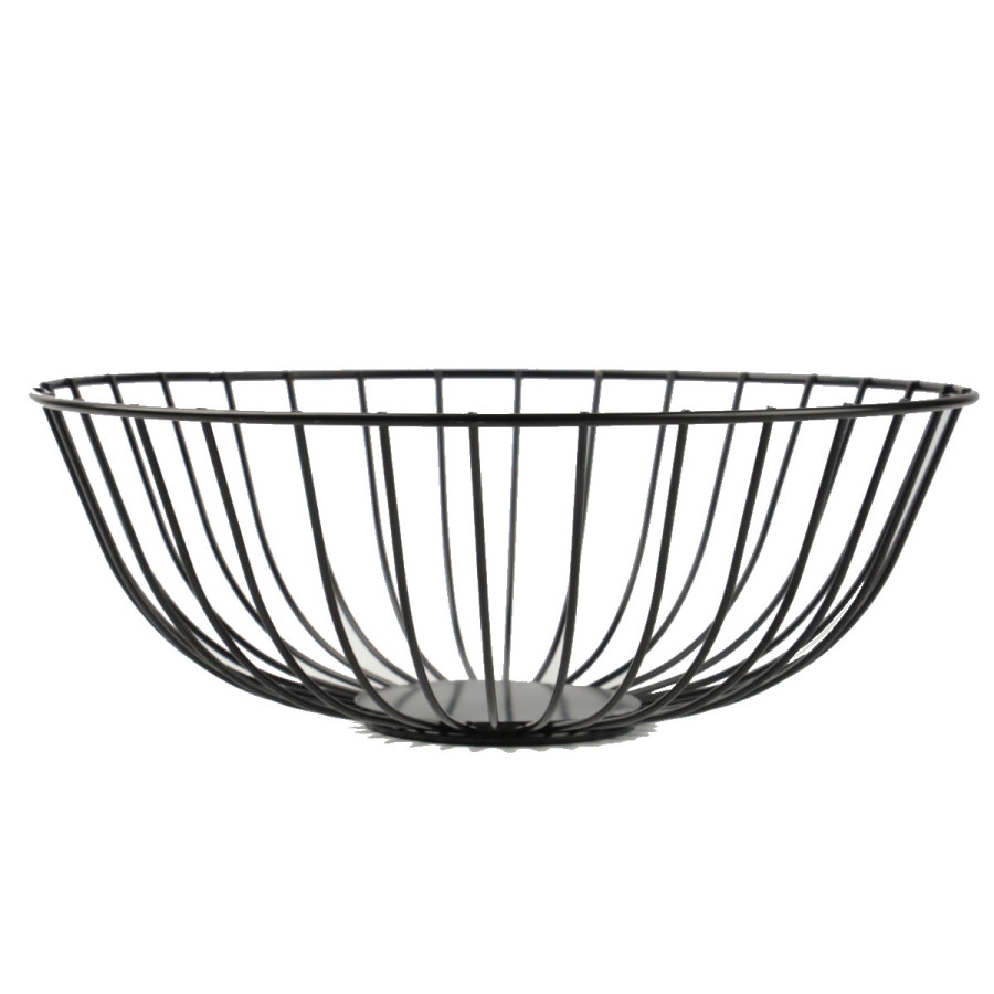 Koszyk na owoce czarny 27cm