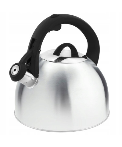 Czajnik z Gwizdkiem ze Stali Nierdzewnej 3L srebrny