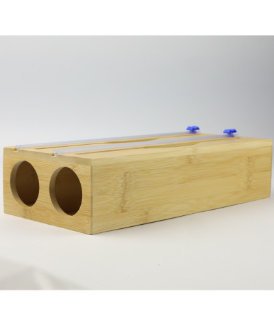 Bambusowy dozownik folii 32x14,5x8cm