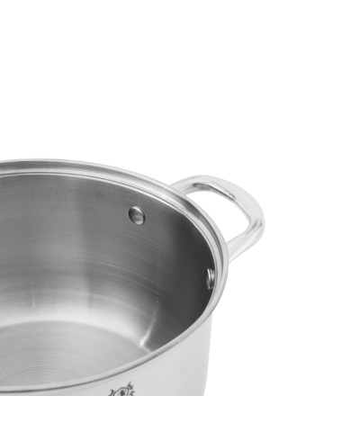 Garnek stalowy nierdzewny ATLAS 9,5L