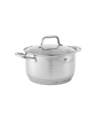 Garnek stalowy nierdzewny ATLAS 9,5L