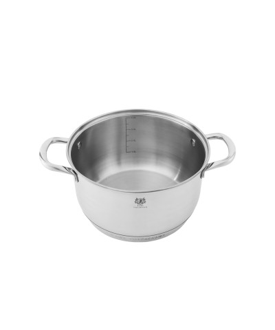 Garnek stalowy nierdzewny ATLAS 6,1L