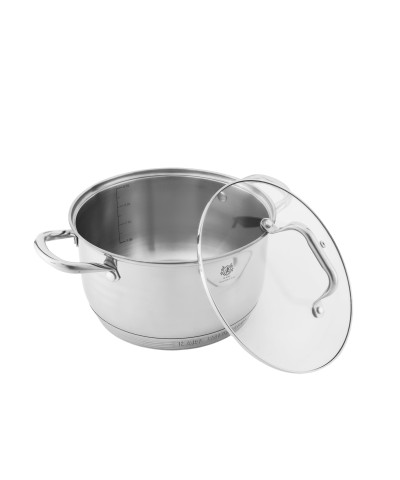 Garnek stalowy nierdzewny ATLAS 6,1L