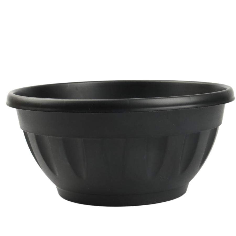 Doniczka ''JOANNA'' z podstawką 24 cm czarny