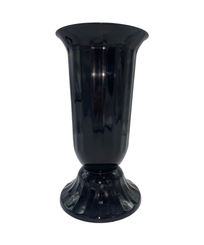 Flakon na podstawce plastikowy 36,5 cm Czarny