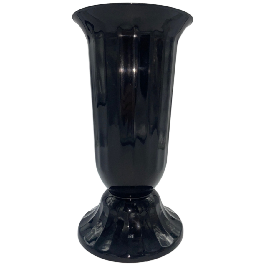 Flakon na podstawce plastikowy 29 cm Czarny