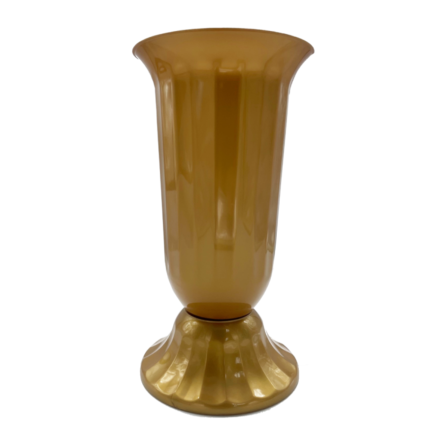 Flakon na podstawce plastikowy 29cm ZŁOTY