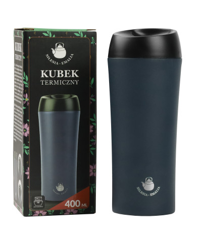 Kubek termiczny granatowy 400 ml