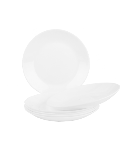 Komplet 6 talerzy deserowych Classic białe 18 cm-PRYMUS AGD