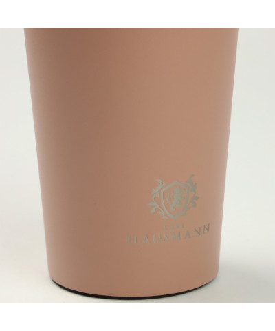 Kubek termiczny stalowy różowy 450 ml