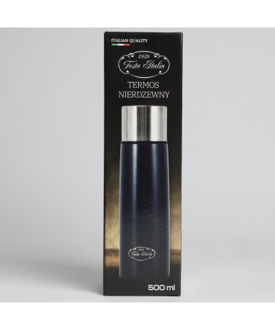 Termos nierdzewny 750 ml granatowy