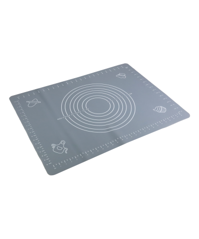 Stolnica silikonowa 60x45 cm szara