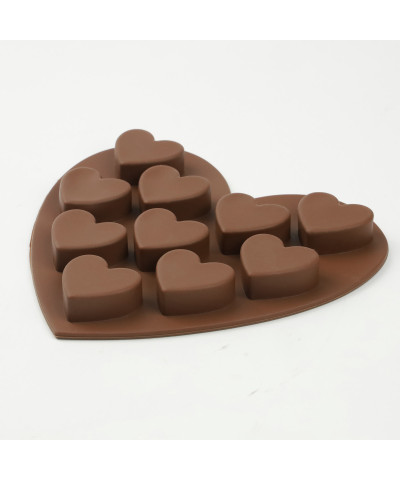 Forma silikonowa serca  10szt.