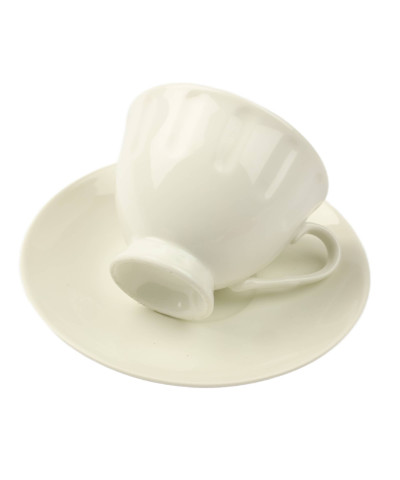 Komplet filiżaki ze spodkiem 2 szt NICOLETTA 220ml