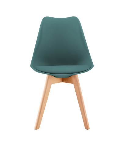 Krzesło z poduszką turkusowe