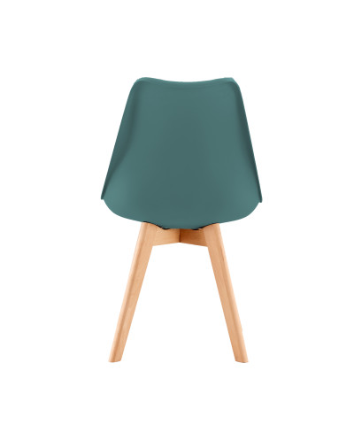 Krzesło z poduszką turkusowe