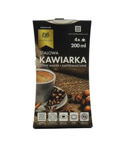 Kawiarka stalowa 200 ml